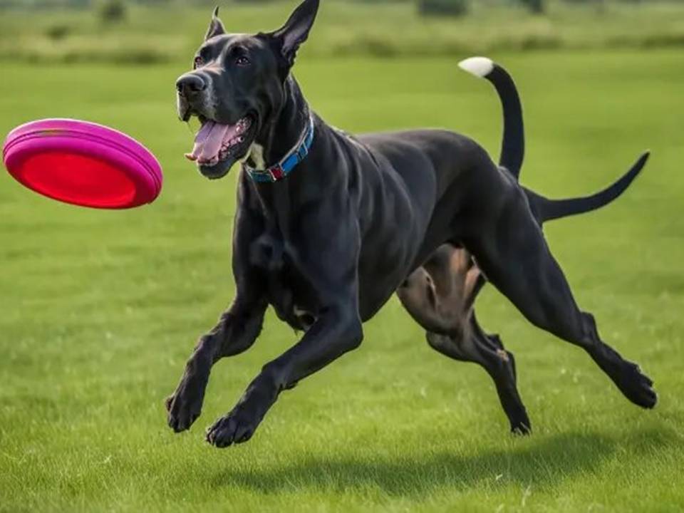 Great Dane in the Field