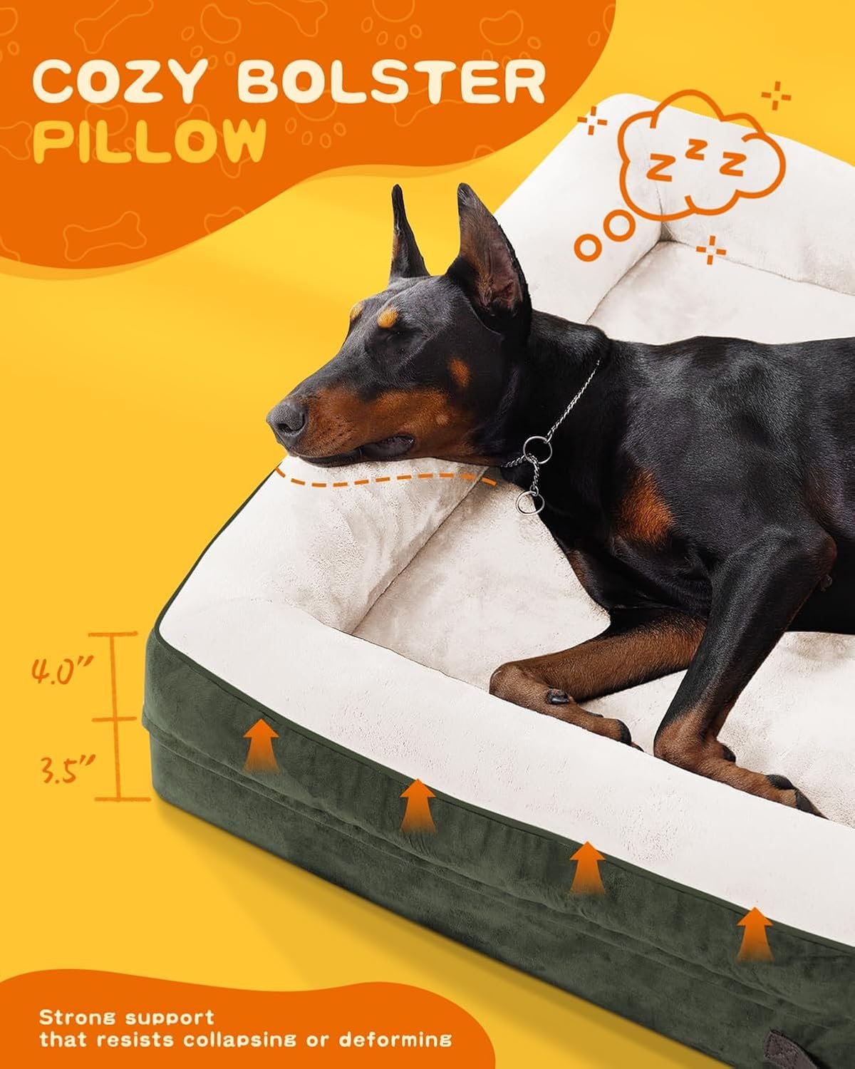 XL Orthopedic Dog Bed, Waterproof Dog Sofa Bed - Image 5