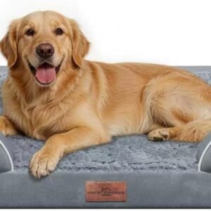 Comfort Expression Orthopedic Dog Bed for Large Size Dog with Bolster