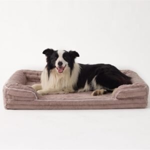 Dog Bed Sofa Orthopedic: Removable Washable Dog Beds (90 x 60cm)