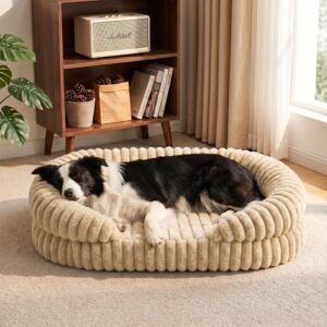 Large Dog Bed Orthopedic Memory Foam Dog Bed with Removable Cover