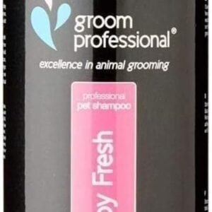 GROOM PROFESSIONAL Baby Fresh Dog Shampoo - Soothing Baby Powder Dog Shampoo - Gentle for Sensitive or Itchy Skin - Removes Dandruff & Smelly Puppy Odours, w/Aloe Vera to Help Itching Relief, 1L