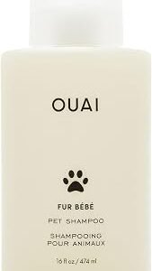 OUAI Dog Shampoo, Mercer Street Scent - Fur B?b? Pet Shampoo and Coat Wash for Hydrating, Cleansing and Adding Shine to Pet Hair - Pet Supplies by OUAI, 474ml