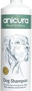 Anicura Natural Dog Shampoo 1000ml ? Soothing Relief for Dry, Itchy & Sensitive Skin ? Moisturises, Nourishes & Protects ? Gentle Care for Puppies, Small, Medium & Large Dogs