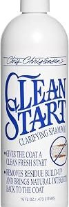 Chris Christensen Clean Start Clarifying Dog Shampoo - Pro-Vitamin Formula That Won?t Strip The Coat! Removes Product Build-up, Waxes, Oil and Dirt (473ml)