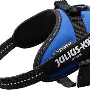 JULIUS-K9 IDC Powerharness, S, no pull dog harness, Blue