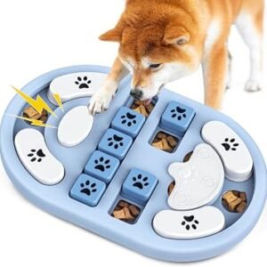 Dog Puzzle Toys, Interactive Dog Toys for Boredom, treat dispenser