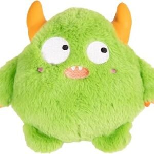 Rosewood Rip 'n' Reveal Monster Dog Toy ? 2-in-1 Plush Dog Toy with Hidden Rubber Toy Inside ? Squeaky & Interactive ? Tough Chew Core ? Durable for Play, Fetch & Enrichment