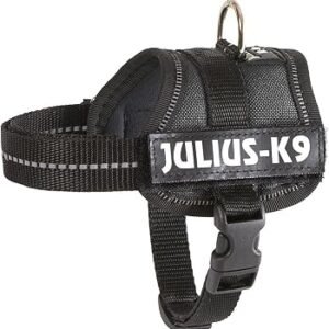 JULIUS-K9Powerharness, Size: 3XS/Baby 1, Black