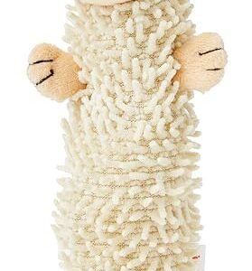 Rosewood Chubleez Noodle Buddy Plush Dog Toy with Squeaker, Soft & Comforting Toy for Small, Medium Dogs & Puppies, Interactive Play