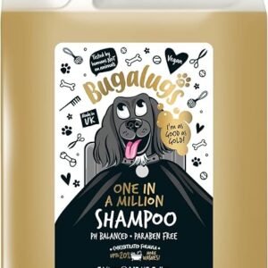 Dog Shampoo with a Distinctive One in a million Fragrance by Bugalugs - Natural dog grooming products for smelly dogs with fragrance, best puppy professional groom shampoo & conditioner (5 Litre)