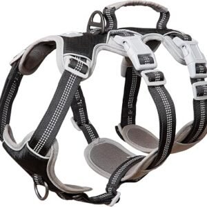 Huntboo Escape Proof Dog Harness Medium, Anti-Pull Dog Harness with Handle