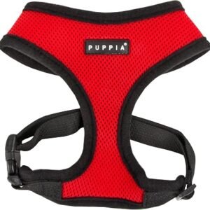 Puppia Soft Harness, M, Red