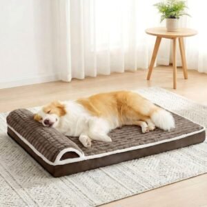 Onarway Dog Bed Large: Washable 91x58cm Dog Mat/Cushion for Dogs Cats