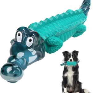 Aleath Large Dog Chew Toys: Dogs Toy for Large Medium Breed - Alomst Indestructible Toys for Aggressive Chewers - Tough Dog Toys for Training/Teeth...