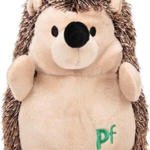 Petface Heston Hedgehog Plush Dog Toy with Squeaker (Pack of 1) | Durable Plush Toy, Encourages Interactive Play, for Cuddling