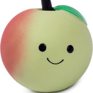 Petface Latex Apple Soft Chew Dog Toy, Large (Pack of 1) | Durable & Flexible, for Interactive Play, Squeaker, Promotes Healthy Chewing