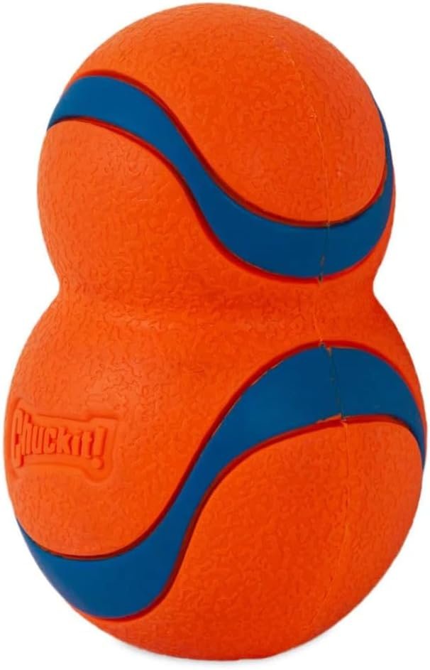 Chuckit! Ultra Tumbler Dog Ball, Medium (1-Pack) | For Energetic Dogs, High & Unpredictable Bouncing, Durable Rubber Dog Toy, Compatible with Launchers,...