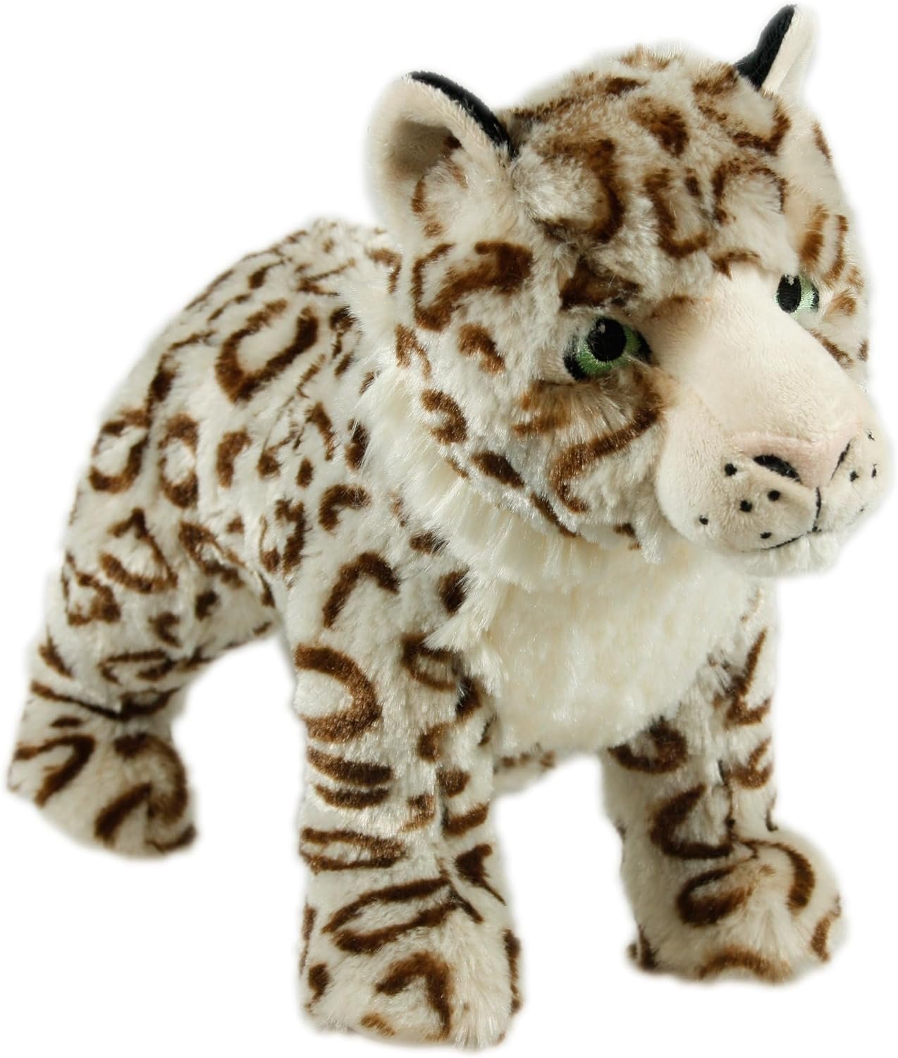 Animal Instincts Snow Mates Sophia Snow Leopard Plush Dog Toy, Large | Premium Super Soft Fabric, Includes Squeak, Ideal for Fetching, 31 x 13 x 22 cm