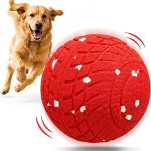 ProduHETOO Interactive Dog Toys Automatic Moving Dog Balls for Medium Dogs | Bouncing and Rotating E-TPU Material, Interactive Dog Ball for Boredom, Smart Moving...ct