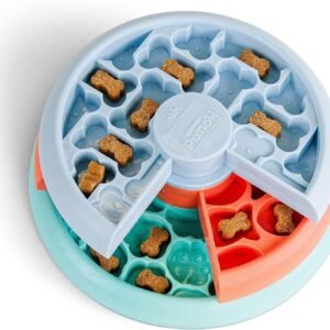 Outward Hound Nina Ottosson Puppy Lickin' Layers Interactive Dog Puzzle Game and Slow Feeder for Puppies
