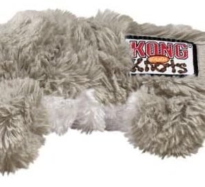 KONG - Scrunch Knots Raccoon - Internal Knotted Ropes and Minimal Stuffing for Less Mess - For Small/Medium Dogs