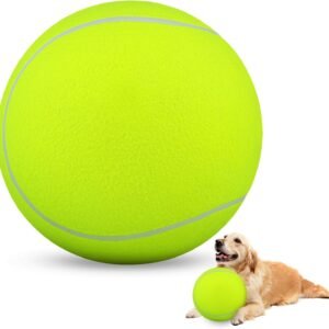 HETOO Tennis Balls, Large Dog Toys for Outdoor Play, 9.5 Inch Dog Ball | Tennis Balls for Dogs for Boredom, Puppy Toys for Small Medium Large Dogs,...