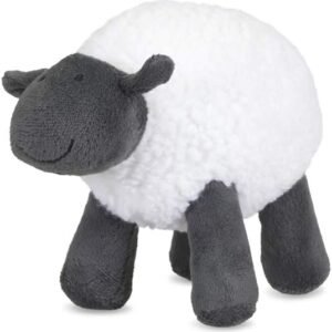 Petface Stanley the Sheep Plush Dog Toy with Squeaker (Pack of 1) | Soft Plush Material, Adorable Design, Interactive Playtime, Safe for Pets