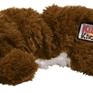KONG - Scrunch Knots Squirrel - Internal Knotted Ropes and Minimal Stuffing for Less Mess - For Medium/Large Dogs