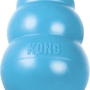 KONG Puppy - Stuffable Teething Chew Toy for Dogs - Natural Rubber Material - For Medium Puppies