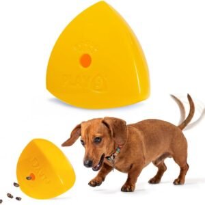 Roolo Mini Dog Treat Dispenser Toy - Interactive Enrichment & Puzzle Feeder for Dogs - Durable Slow Feeder for Mental Stimulation, Boredom Relief &...