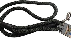 Ancol Heritage Nylon Rope Lead Green 1.07m X12mm Sz 4-8